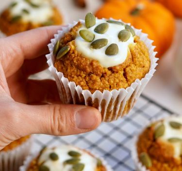 Pumpkin Cream Cheese Muffins Magimix.